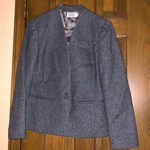 personal petites size 6 suit jacket
